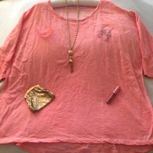 🌺HP 07/07/2018🌺HP 07/10/2018🌺PLUS SALMON TUNIC